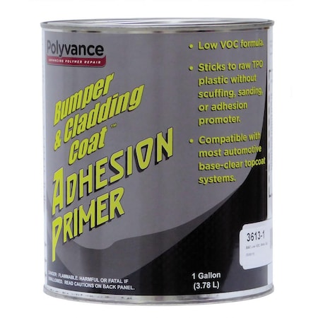 Polyvance Bumper and Cladding Coat Adhesion Primer Low VOC, White, Gallon 3613-1
